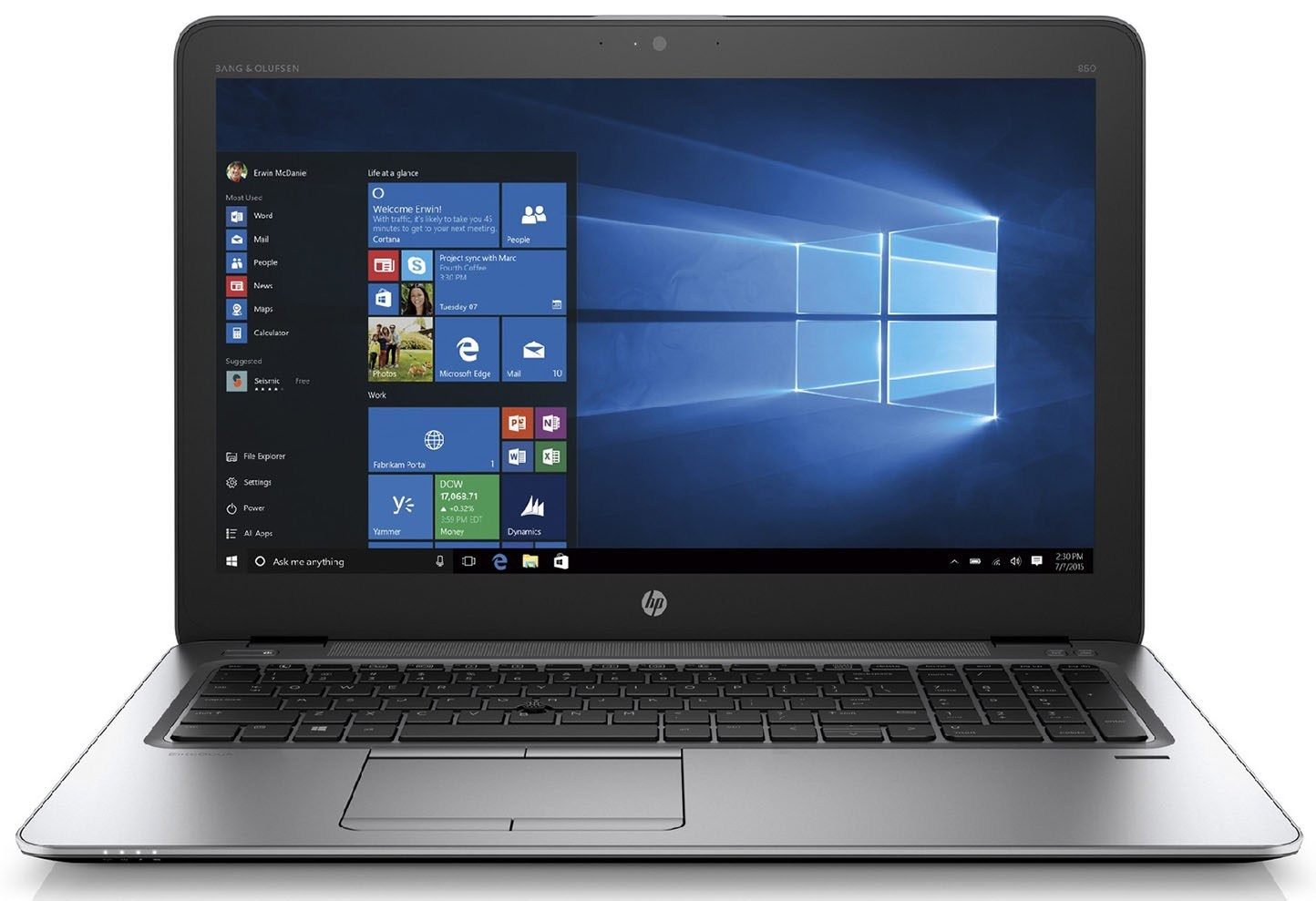 HP EliteBook 840 G4 – Intel Core i5‑7300U @ 2.6 GHz, 8GB RAM, 256GB SSD, Windows 11 (Refurbished, Grade A)