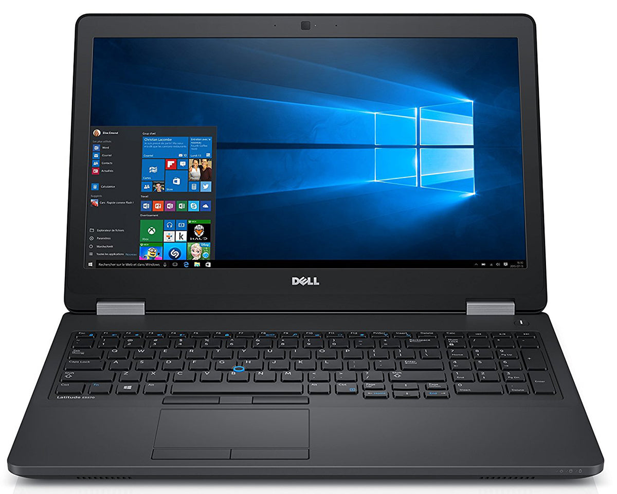 Dell Latitude E5570 – Intel Core i5‑6300U @ 2.4 GHz, 8GB RAM, 256GB SSD, Windows 11 (Refurbished, Grade B)