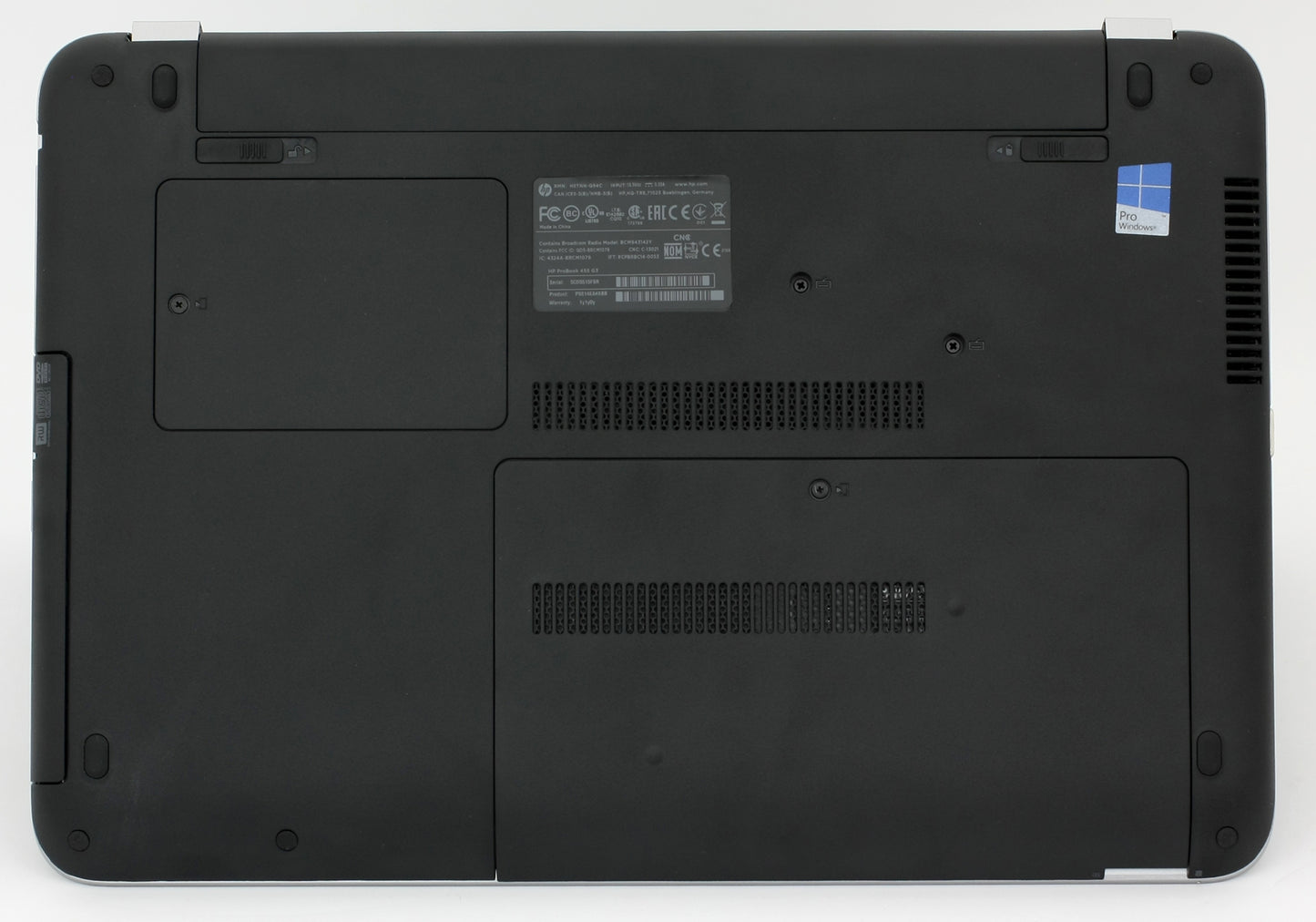 HP ProBook 450 G3 – Intel Core i5‑6200U @ 2.3 GHz, 8GB RAM, 128GB SSD, Windows 11 (Refurbished, Grade B)