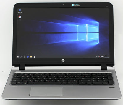 HP ProBook 450 G3 – Intel Core i5‑6200U @ 2.3 GHz, 8GB RAM, 128GB SSD, Windows 11 (Refurbished, Grade B)