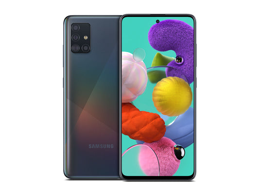 Samsung Galaxy A51 – 6GB RAM, 128GB Storage, Android 13 (Refurbished, Grade B)